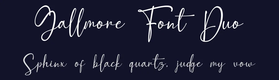 Gallmore Font Duo by 99designs — Serif Font — thumbnail 2
