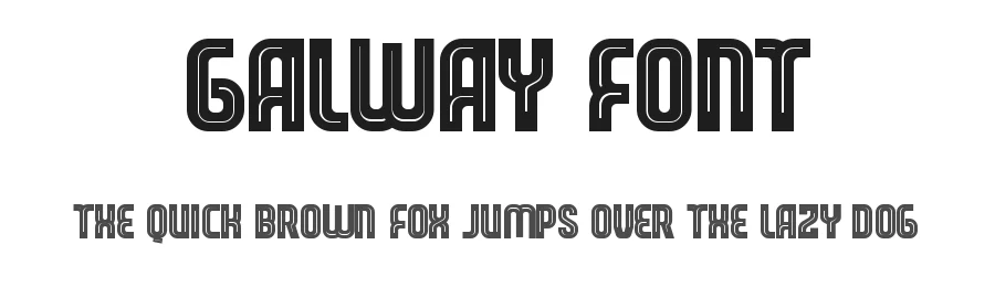 Galway Font by mhdafifersya — Sans Serif Font