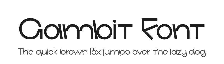 Gambit Font by NeueDeutsche β Sans Serif Font