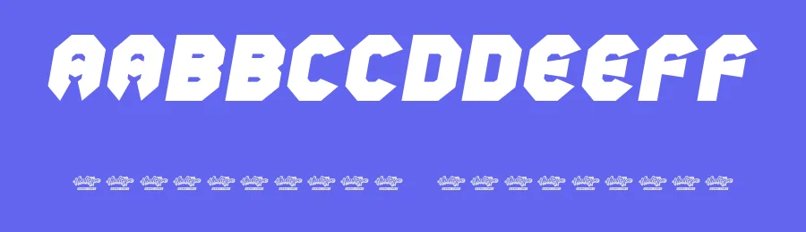 Game Enemies Font by noahtype — Decorative Font — thumbnail 3