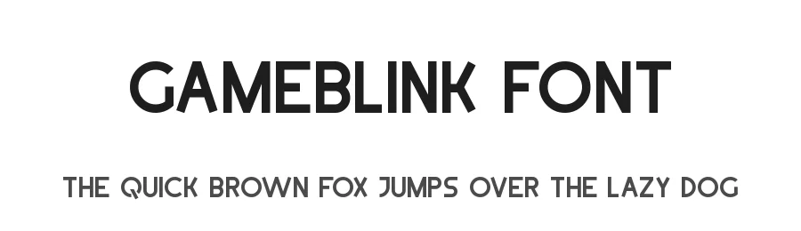 Gameblink Font by noahtype — Display Font