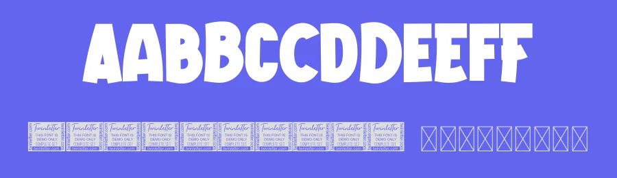Gamking Display Font by twinletter — Display Font — thumbnail 3