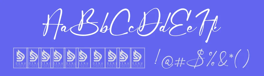 Gamlowfei | Elegant Signature Font by Denustudios — Serif Font — thumbnail 3