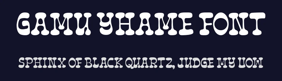 Gamu Yhame Font by Authentic Studio — Slab Serif Font — thumbnail 2