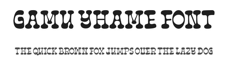 Gamu Yhame Font by Authentic Studio — Slab Serif Font