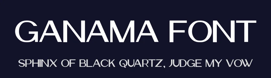 Ganama Font by letterfiastudio — Sans Serif Font — thumbnail 2