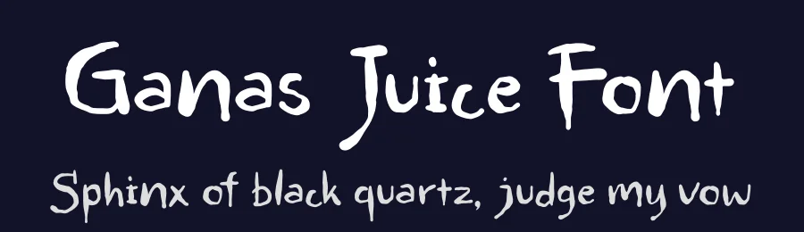 Ganas Juice Font by Denustudios — Script Handwritten Font — thumbnail 2