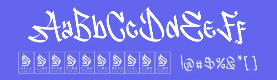 Gangsta Verse | Graffiti Font by Denustudios — Decorative Font — thumbnail 3