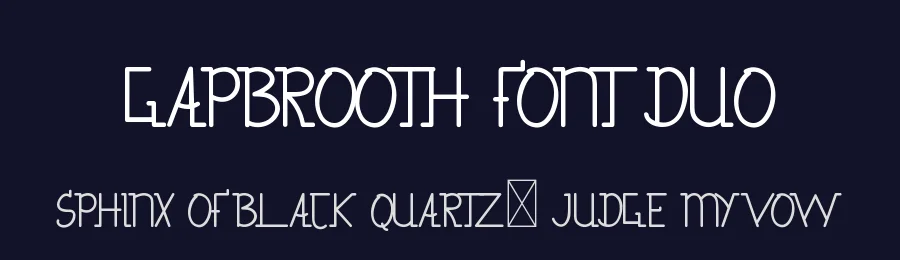 Gapbrooth Font Duo by edricstudio — Script Handwritten Font — thumbnail 2