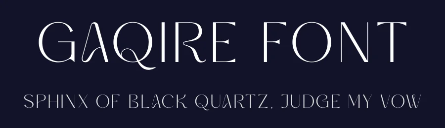 Gaqire Font by Storytype — Serif Font — thumbnail 2