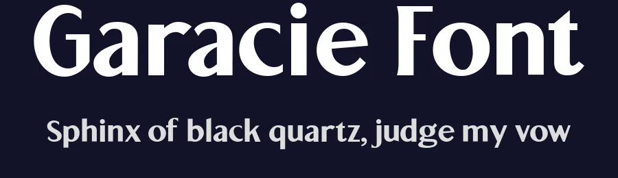 Garacie Font by yukitacreative — Sans Serif Font — thumbnail 2
