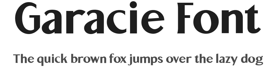 Garacie Font by yukitacreative β Sans Serif Font