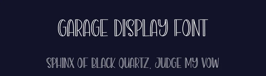 Garage Display Font by andikastudio — Script Handwritten Font — thumbnail 2