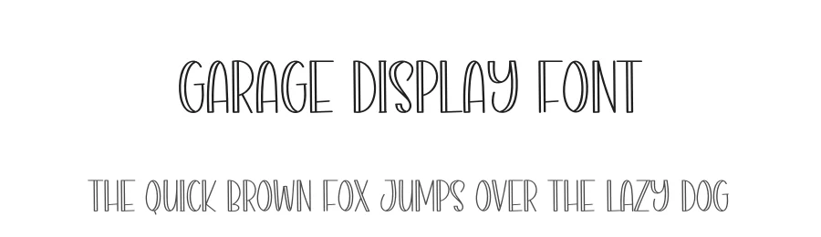 Garage Display Font by andikastudio — Script Handwritten Font