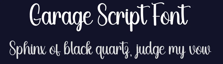 Garage Script Font by Wati Studio — Script Handwritten Font — thumbnail 2