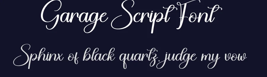 Garage Script Font by creativeletter — Script Handwritten Font — thumbnail 2