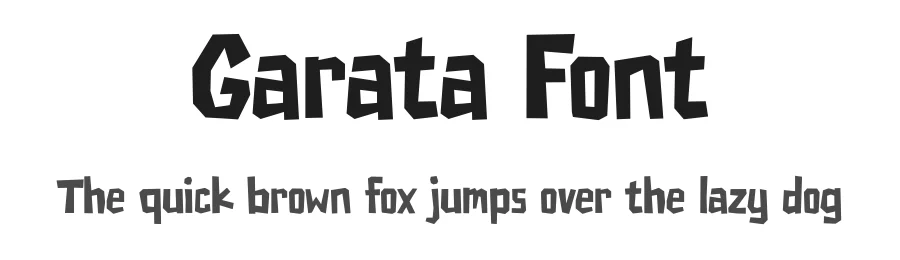 Garata Font by Lettermine — Display Font