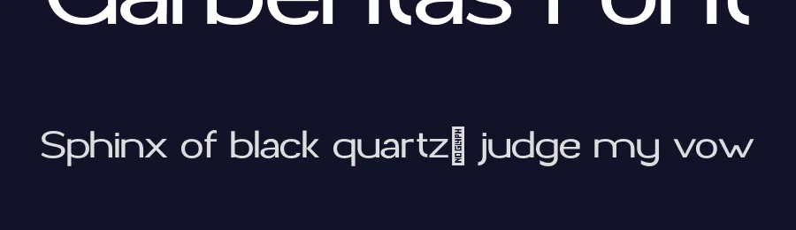 Garbentas Font by ibracreative — Sans Serif Font — thumbnail 2