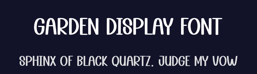 Garden Display Font by andikastudio — Script Handwritten Font — thumbnail 2