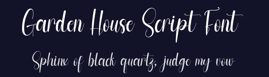 Garden House Script Font by inermediaSTUDIO — Script Handwritten Font — thumbnail 2