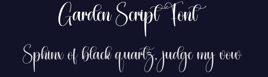 Garden Script Font by creativeletter — Script Handwritten Font — thumbnail 2