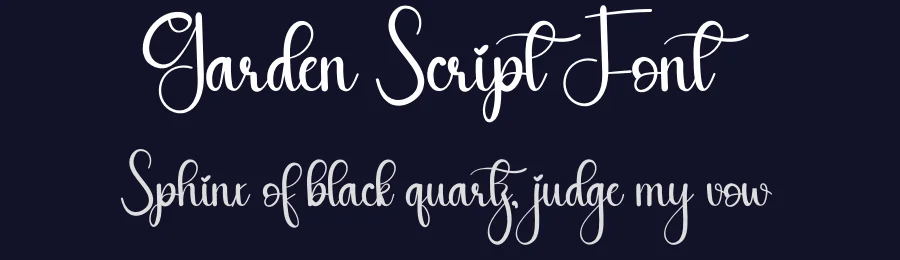 Garden Script Font by andikastudio — Script Handwritten Font — thumbnail 2