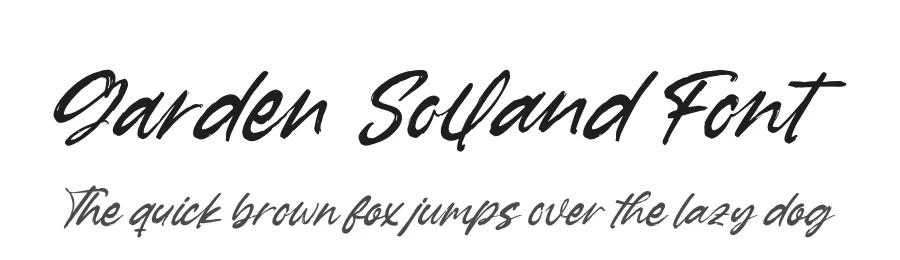 Garden Solland Font by letterenastudios — Script Handwritten Font