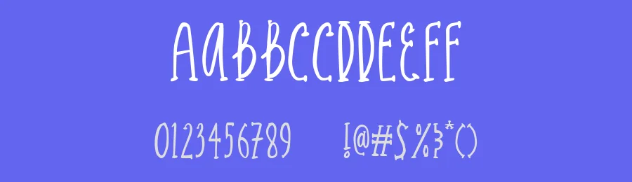 Garden Stories Font by Sloulyfe — Display Font — thumbnail 3