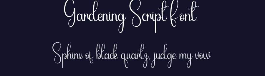 Gardening Script Font by andikastudio — Script Handwritten Font — thumbnail 2