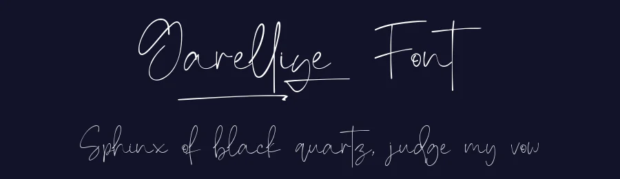 Garelliye Font by qwrtype — Script Handwritten Font — thumbnail 2