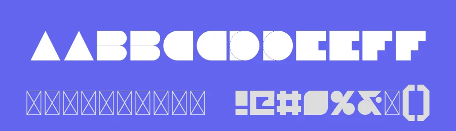Garis Lengkung Colorful Font by PutraCetol Studio — Display Font — thumbnail 3