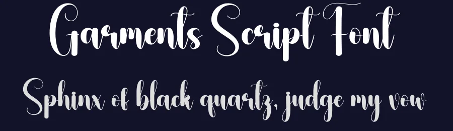 Garments Script Font by andikastudio — Script Handwritten Font — thumbnail 2