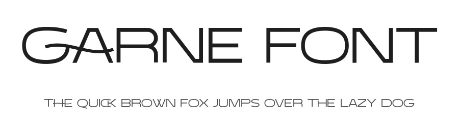 Garne Font by fontcade — Display Font