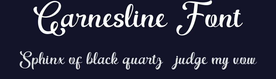 Garnesline Font by Flawless And Co — Script Handwritten Font — thumbnail 2