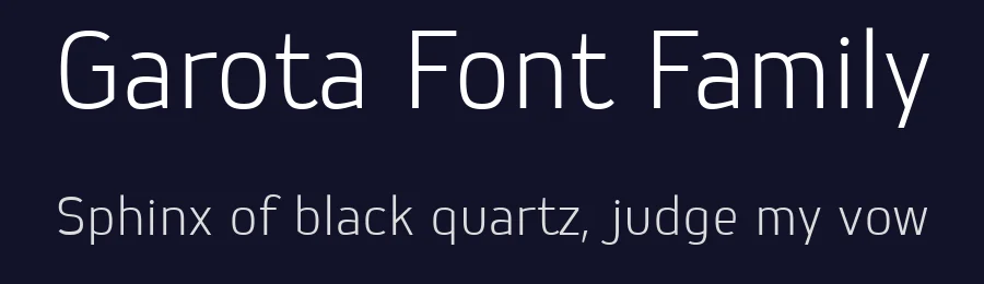Garota Font Family by defharo — Display Font — thumbnail 2