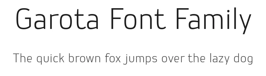 Garota Font Family by defharo — Display Font
