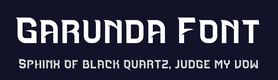 Garunda Font by Storytype — Sans Serif Font — thumbnail 2