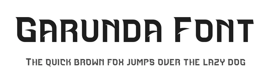 Garunda Font by Storytype — Sans Serif Font