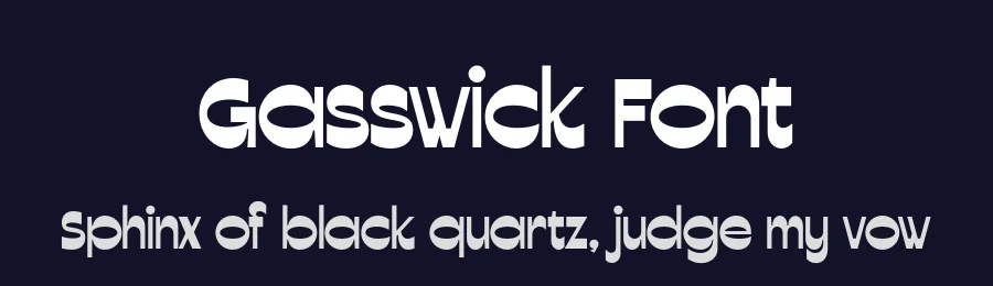 Gasswick Font by Twicolabs Fontdation — Sans Serif Font — thumbnail 2