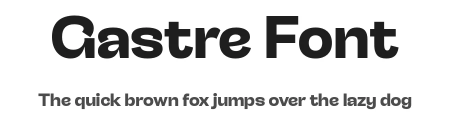 Gastre Font by Glyphofik x GudPap — Sans Serif Font