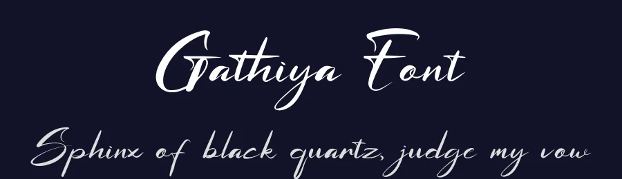 Gathiya Font by Denustudios — Script Handwritten Font — thumbnail 2