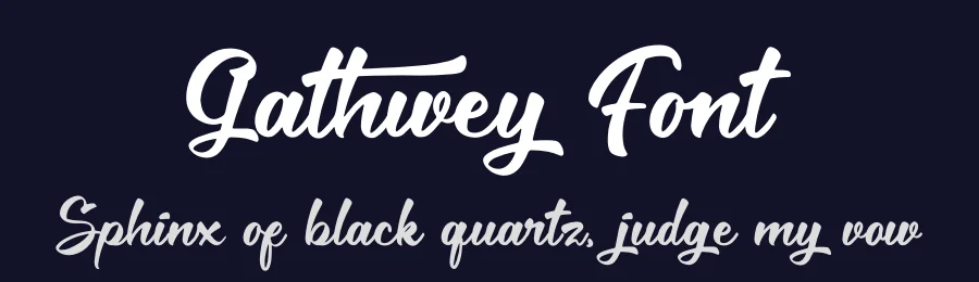 Gathwey Font by Denustudios — Serif Font — thumbnail 2