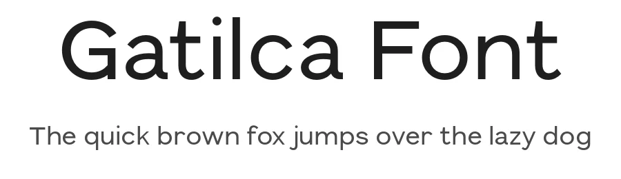 Gatilca Font by RagamKata — Sans Serif Font