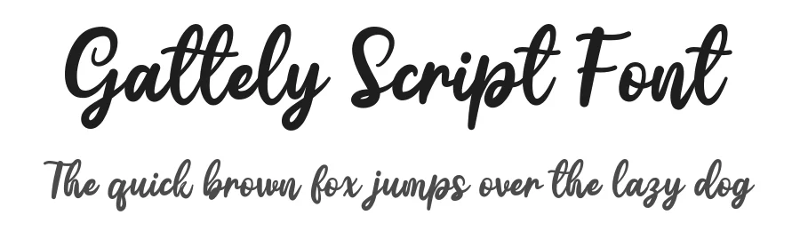 Gattely Script Font by studioaktype — Script Handwritten Font