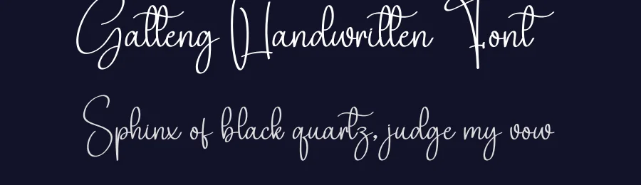 Gatteng Handwritten Font by creativeletter — Script Handwritten Font — thumbnail 2