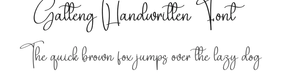Gatteng Handwritten Font by creativeletter — Script Handwritten Font