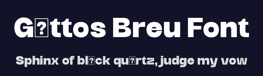 Gattos Breu Font by pixesia-studio — Decorative Font — thumbnail 2
