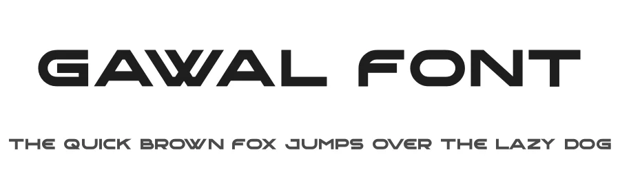 Gawal Font by hayoyuka8 — Display Font