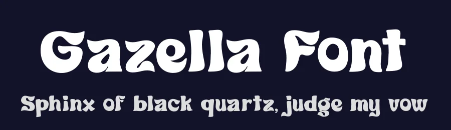 Gazella Font by RTSTD — Display Font — thumbnail 2
