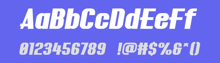 GAZPOL FONT by Rautan Studio — Display Font — thumbnail 3